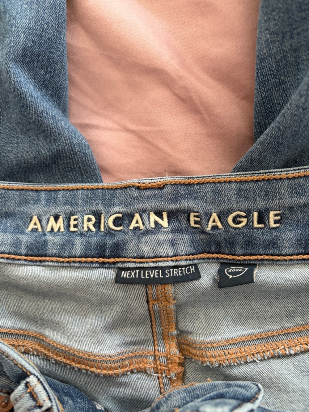 American Eagle Outfitters High Rise Skinny Kick Jeans - Picture 3 of 5